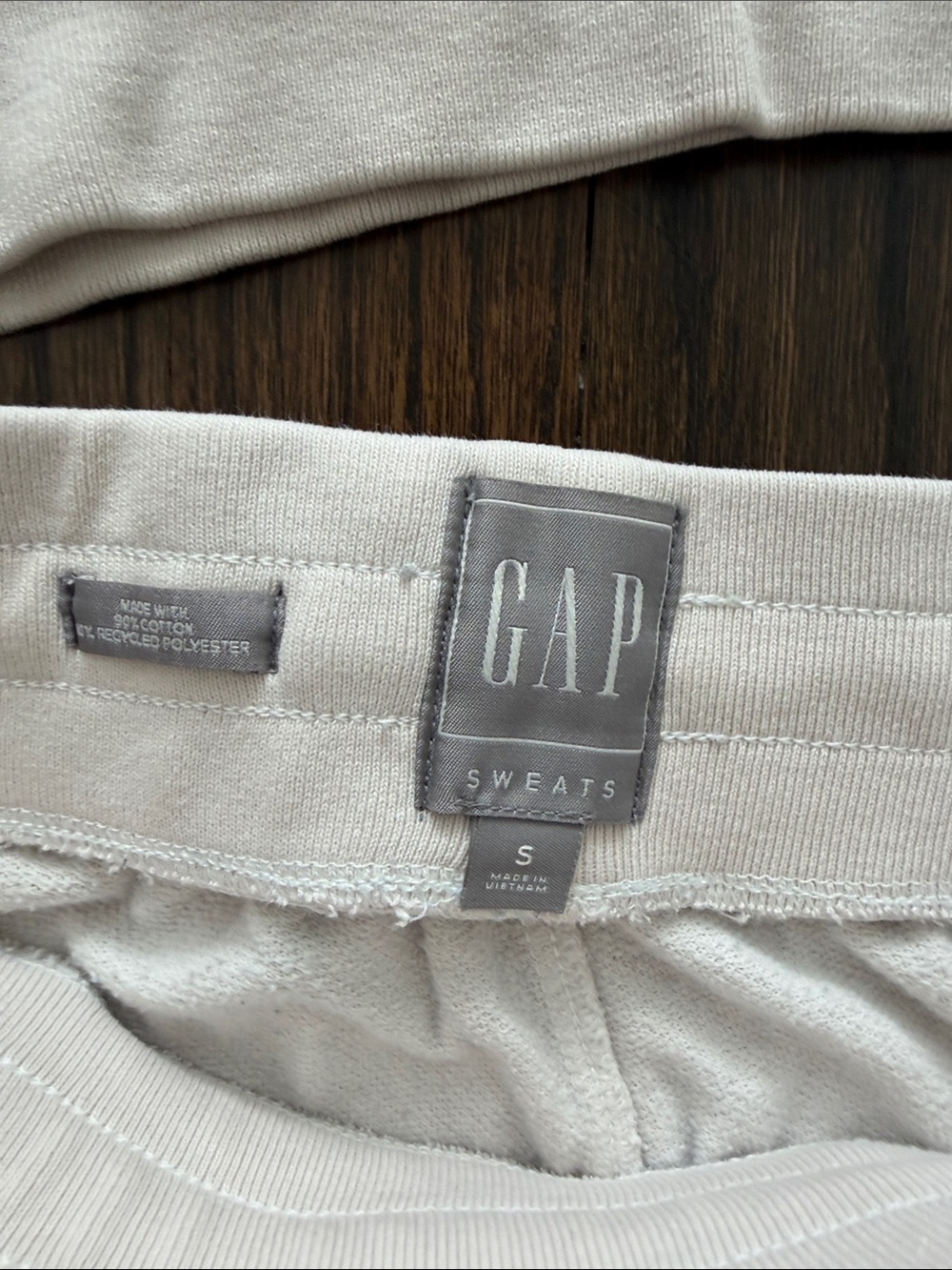 GAP Cream Marbled Pullover Sweatshirt and Jogger Set - Picture 5 of 8